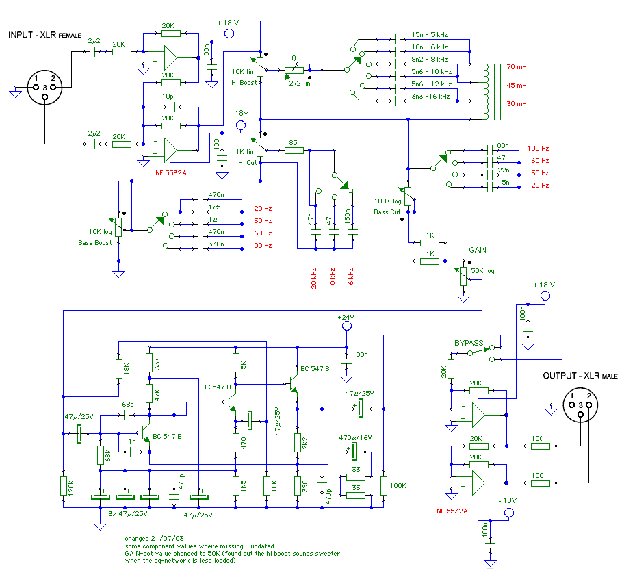 pultec equalizer schematic
